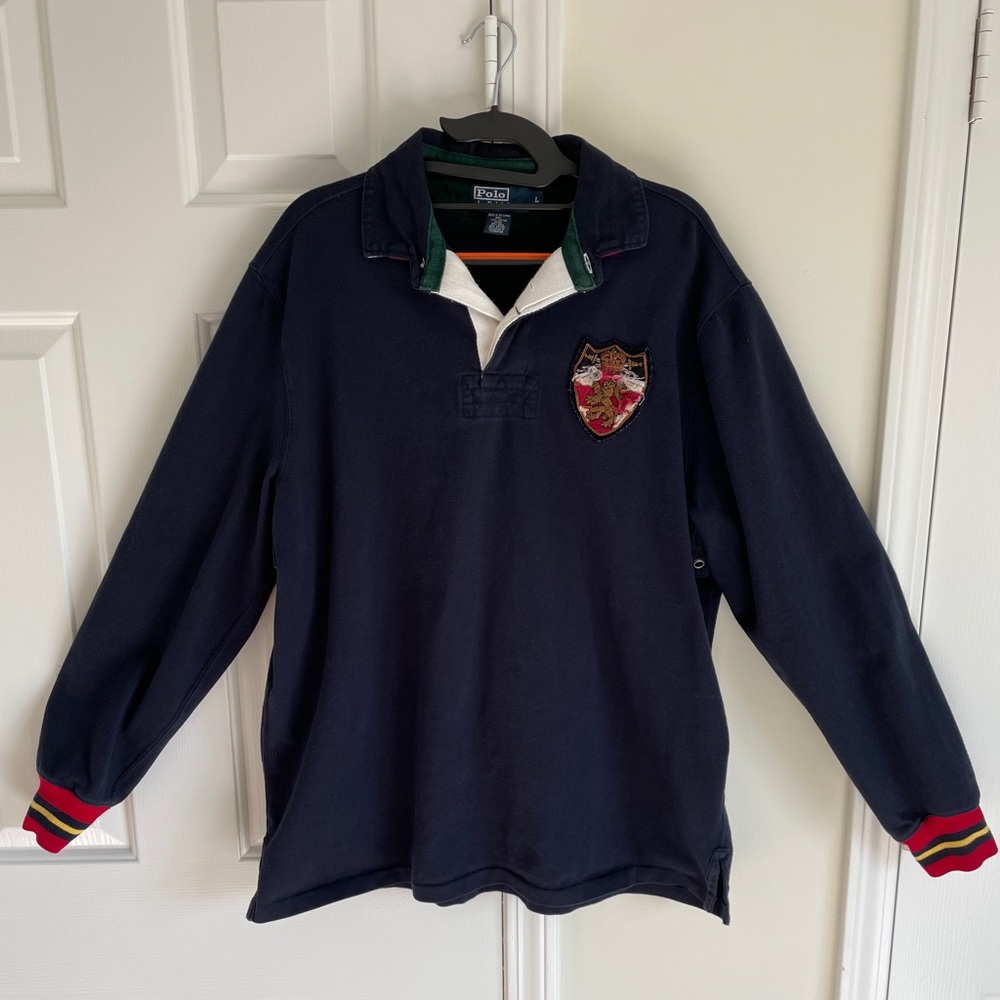 Polo Ralph Lauren Vintage Long Sleeve size Large